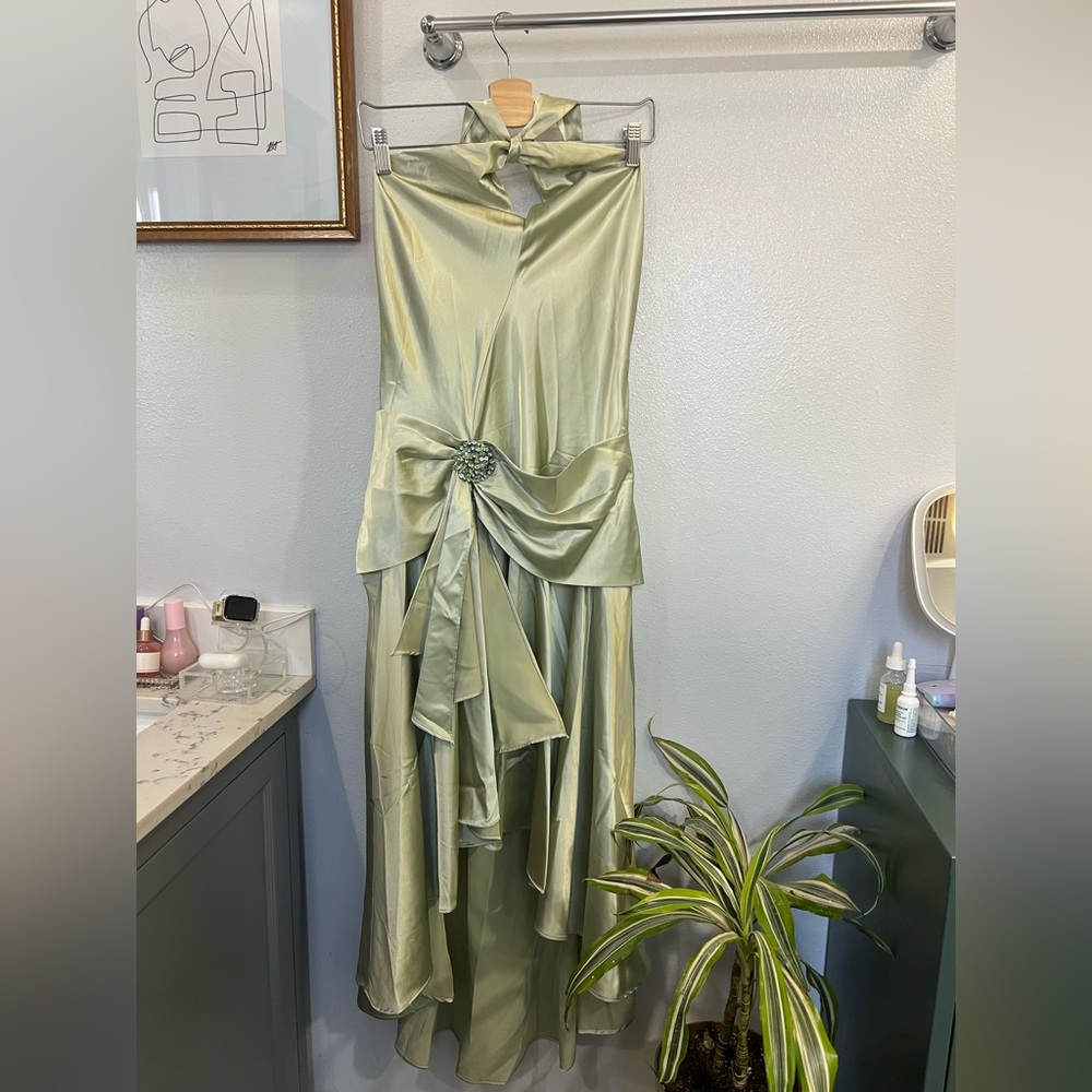 Vintage Aspeed Sage Green Dress